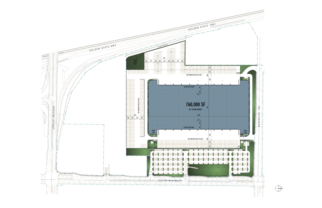 Alternative site plan map